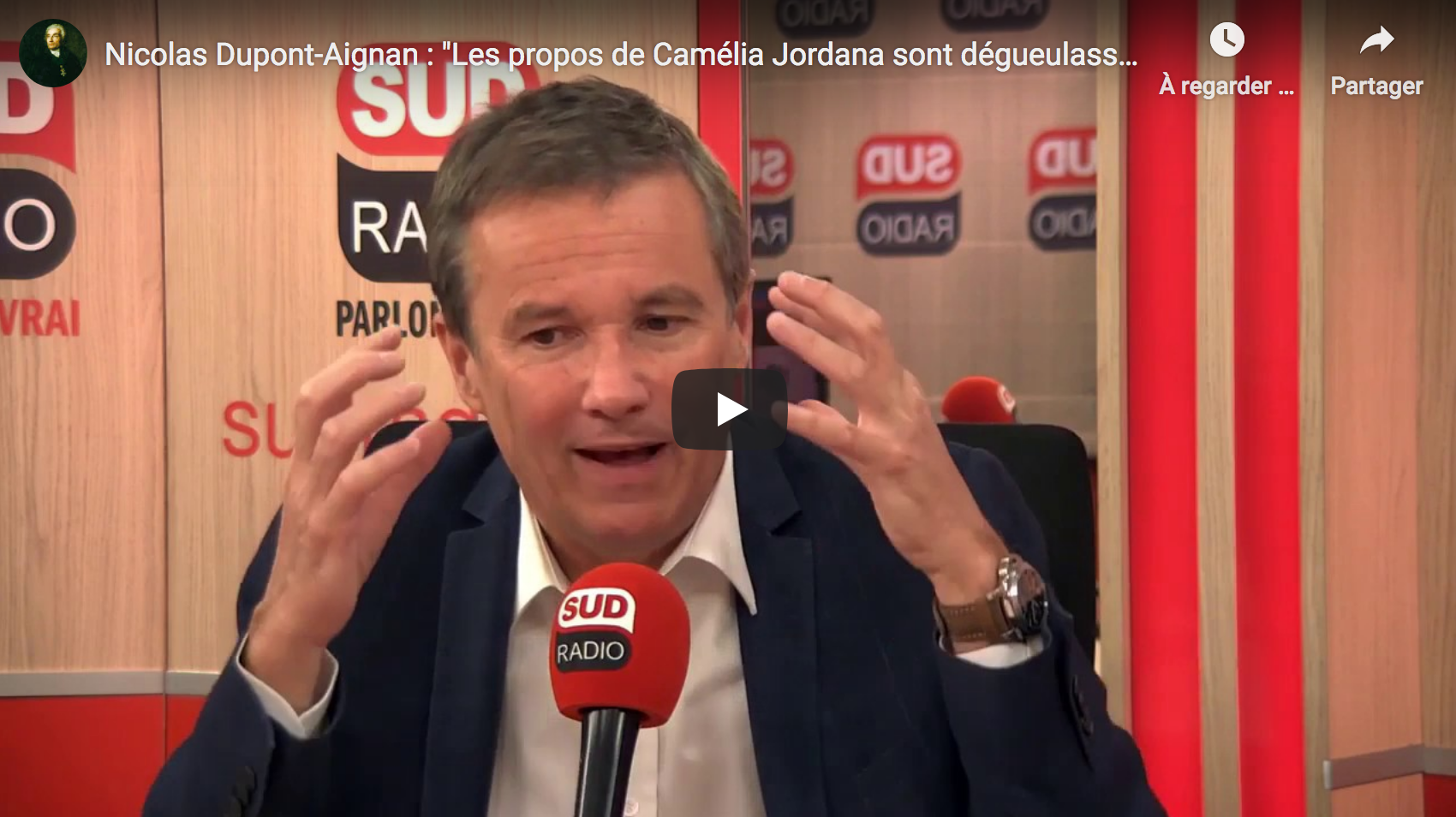Traitement du Covid-19 : Nicolas Dupont-Aignan dénonce des “conflits d’intérêts au sommet” (VIDÉO)