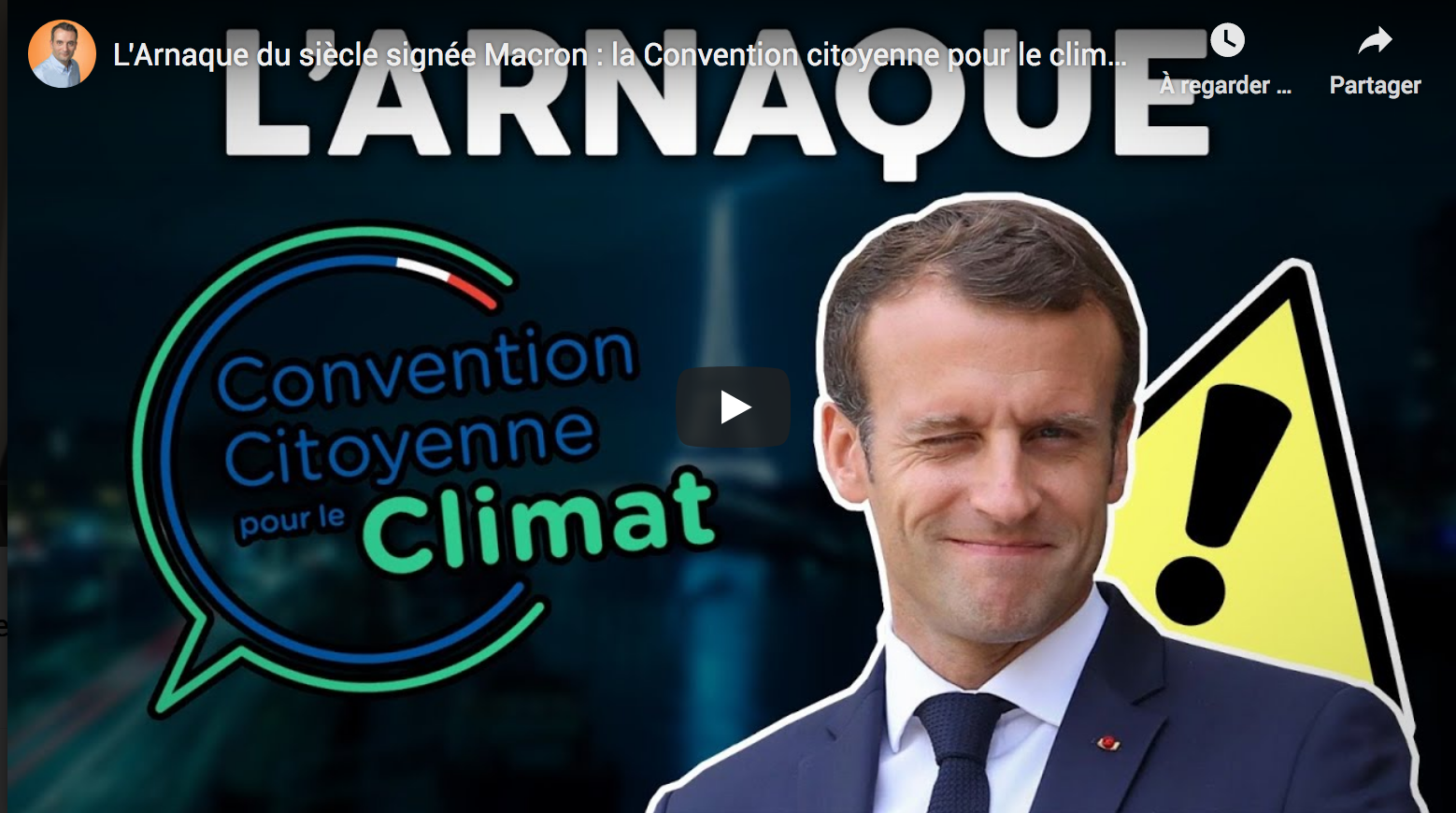 L’arnaque du siècle signée Macron : la Convention citoyenne pour le climat ! (Florian Philippot)