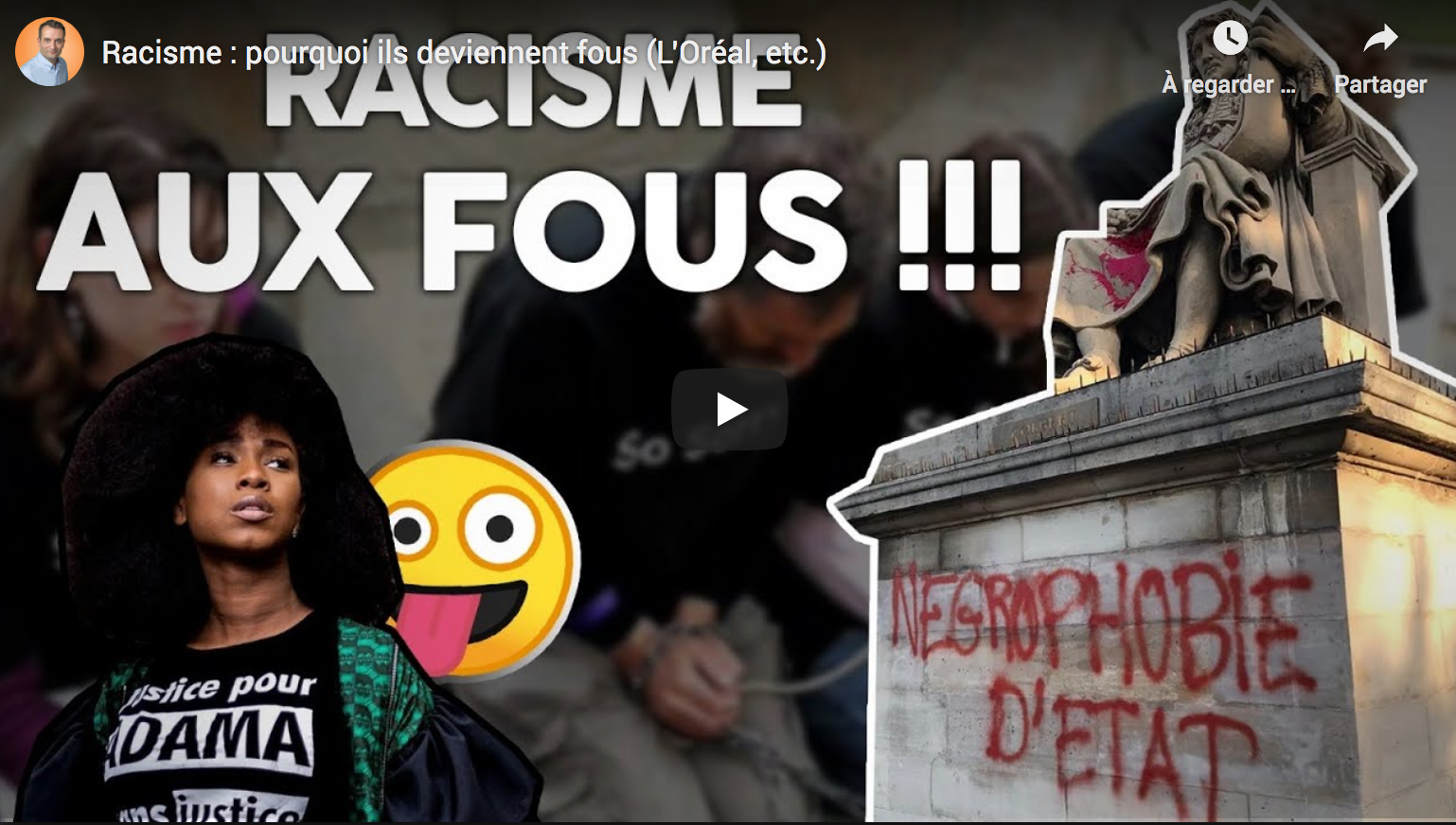 “Racisme : pourquoi ils deviennent fous” (Florian Philippot)