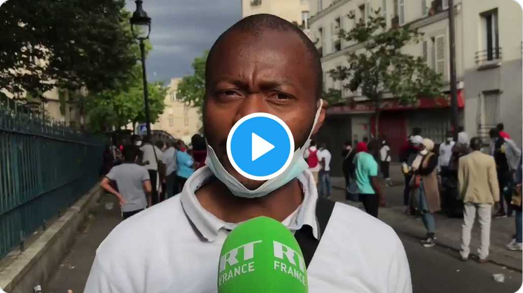 Manifestation de clandestins : « Nous voulons une loi qui soit en mesure de donner des papiers pour tous les sans-papiers, sans distinction. Du cas par cas, on en veut pas ! » (VIDÉO)