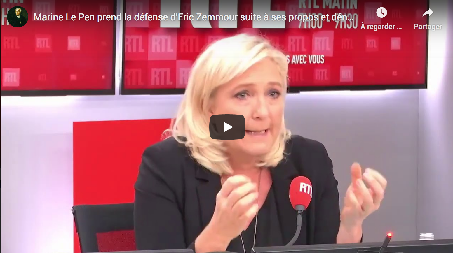 Marine Le Pen est devenue la candidate des médias de gauche