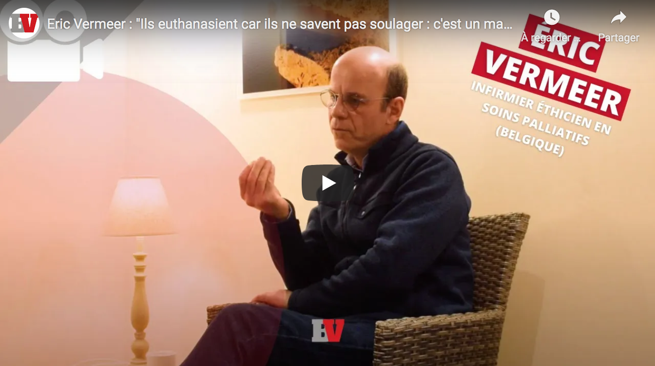 Éric Vermeer : “Ils euthanasient car ils ne savent pas soulager : c’est un manque de formation !” (VIDÉO)