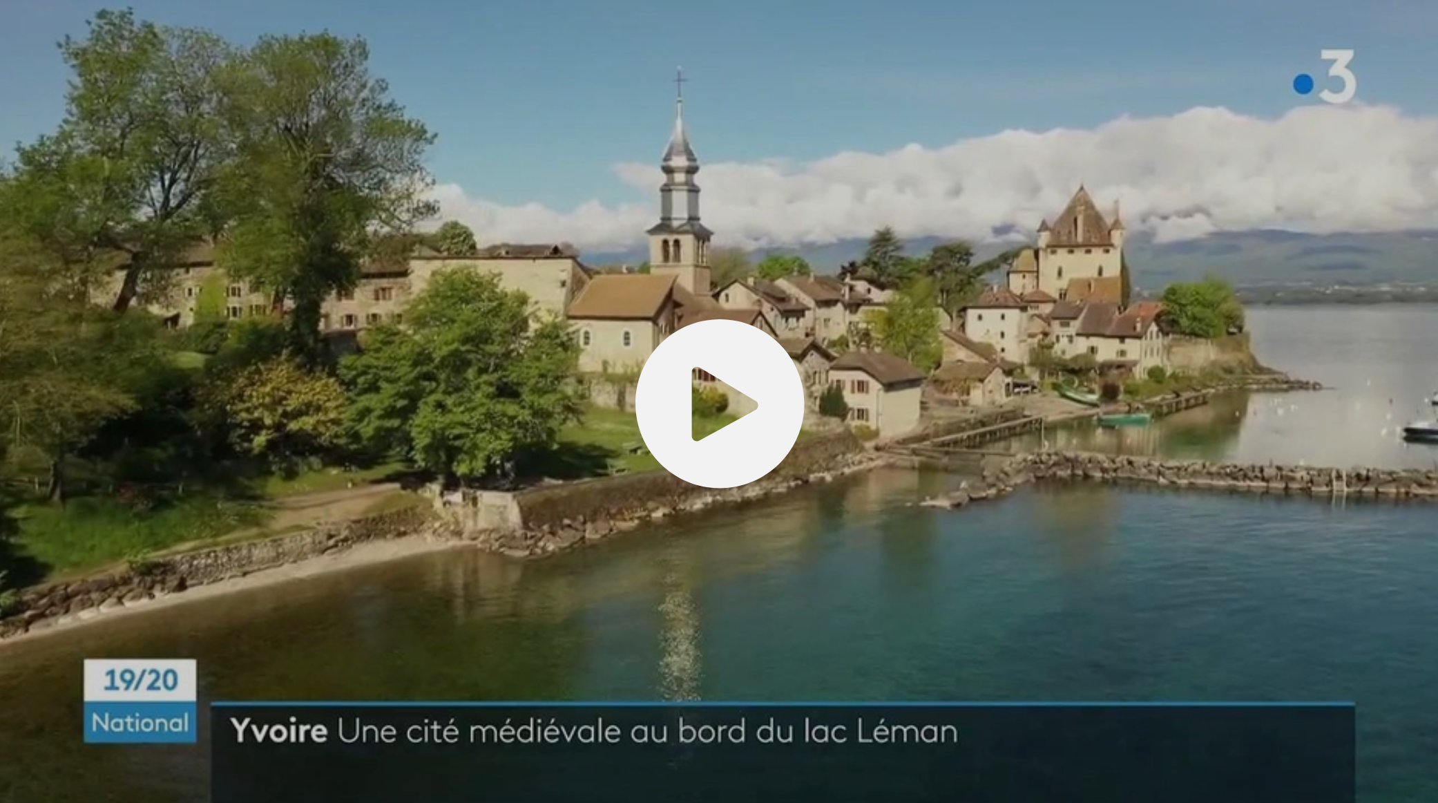 Haute-Savoie : la cité médiévale d’Yvoire, la perle du lac Léman