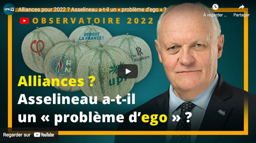 Alliances pour 2022 ? François Asselineau a-t-il un « problème d’ego » ? La réponse de… François Asselineau (VIDÉO)