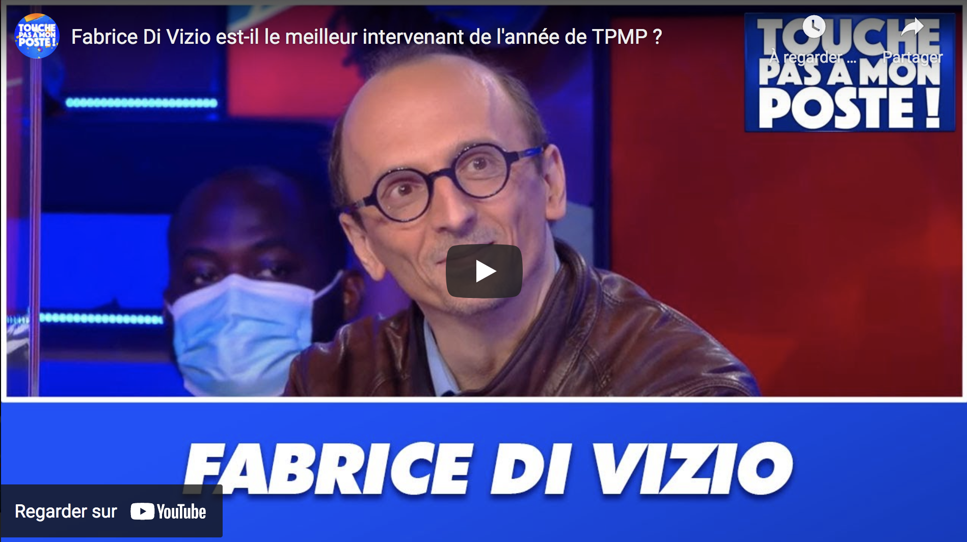 Fabrice Di Vizio est-il le meilleur intervenant de l’année de “TPMP” ? (DÉBAT)