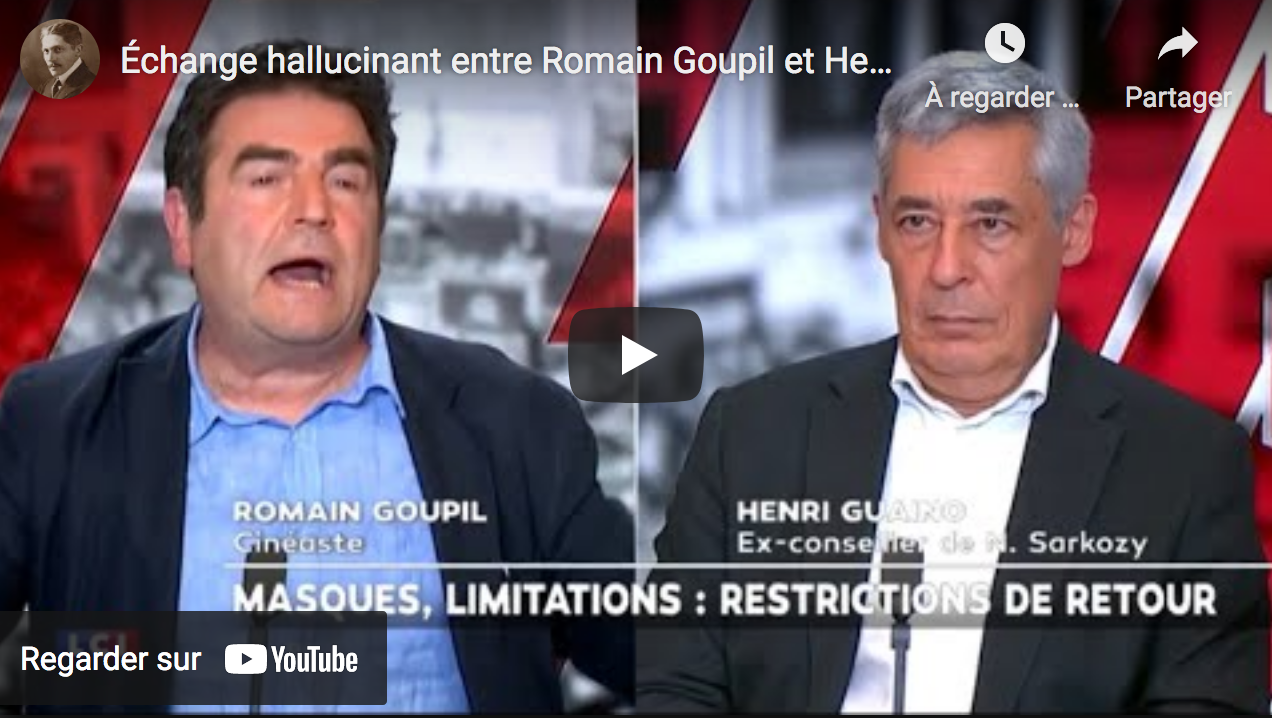 Échange hallucinant entre Romain Goupil et Henri Guaino autour du pass sanitaire dans les restaurants (VIDÉO)