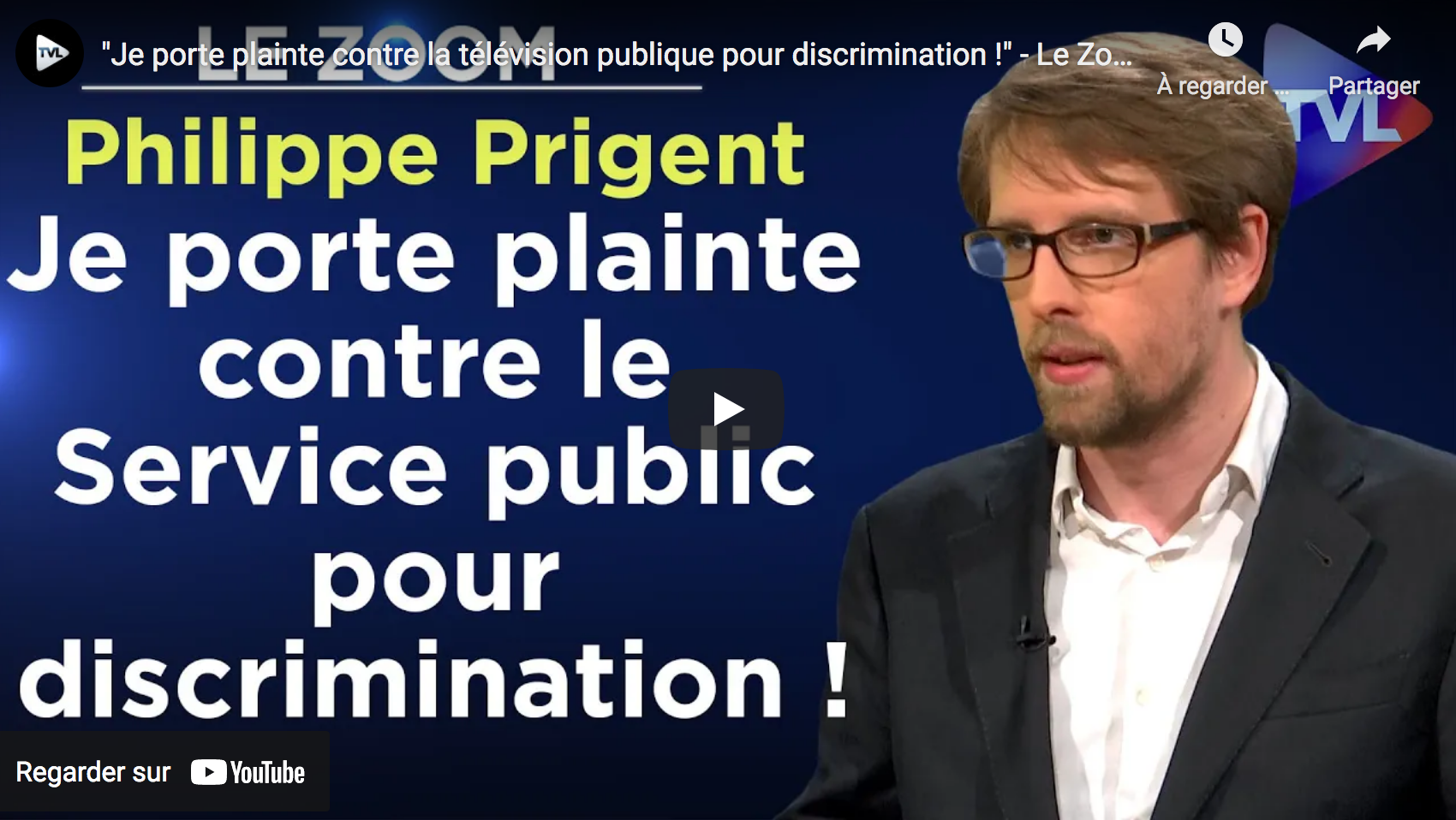 Me Philippe Prigent : “Je porte plainte contre la télévision publique pour discrimination !” (VIDÉO)