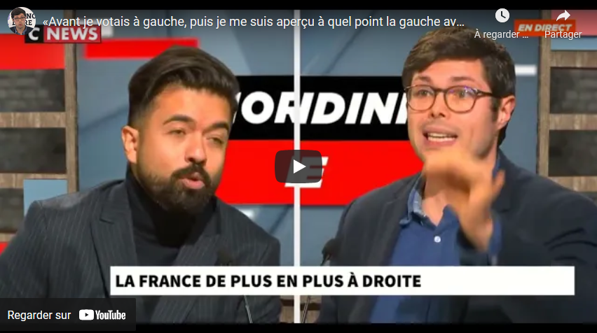 Kévin Bossuet : « Avant je votais à gauche, puis je me suis aperçu à quel point la gauche avait détruit notre pays ! » (VIDEO)