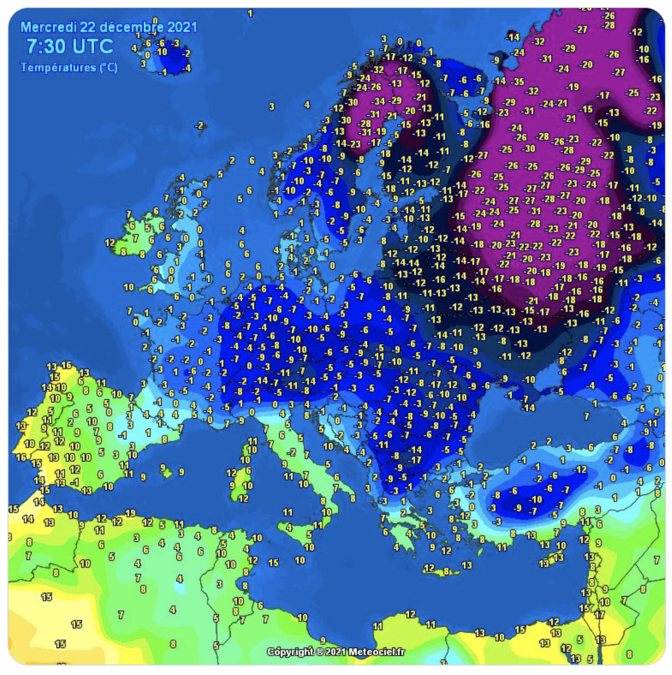 La Russie réduit l’approvisionnement en gaz de l’Europe pendant que les températures baissent (surtout en Russie) et que l’ambiance se refroidit entre Berlin et Moscou