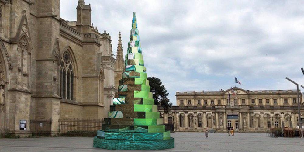 À Bordeaux, le nouveau sapin de Noël ne sera pas naturel mais un géant de verre et d’acier…