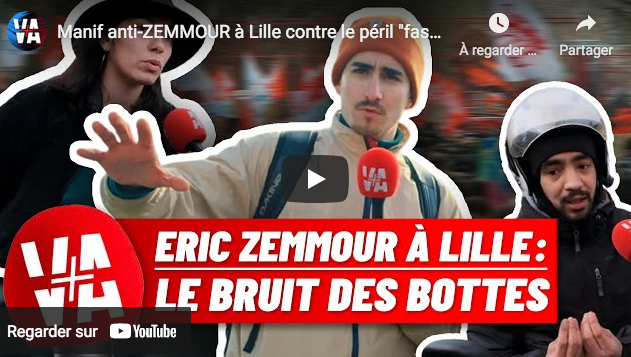 Manif anti-Zemmour à Lille contre le péril “fasciste” : reportage au milieu des demeurés (VIDÉO)