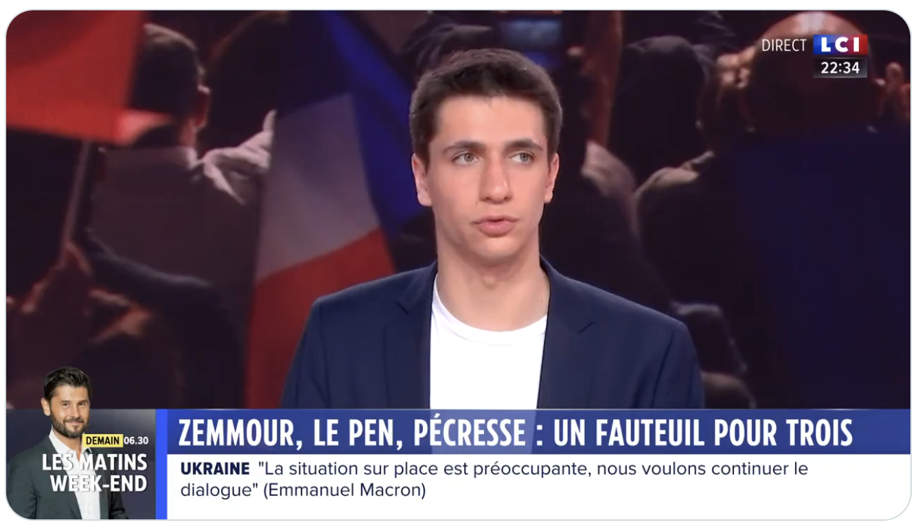 Maxime Lledo : « L’affrontement auquel on doit et on va sûrement assister, c’est celui entre Emmanuel Macron et Éric Zemmour : 2 visions totalement opposées du monde » (VIDÉO)