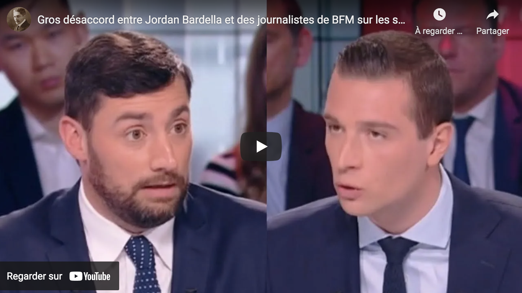 Gros désaccord entre Jordan Bardella et des journalistes de BFM TV sur les sanctions contre la Russie (VIDÉO)