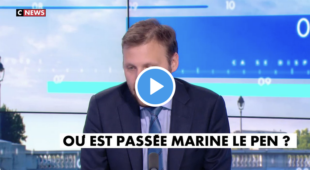 Alexandre Devecchio : « Marine le Pen en vacances, Bardella ne sait pas quand elle revient… Cette désinvolture au RN est surprenante face à Mélenchon. On dirait presque que c’est lui qui était présent au second tour ! » (VIDÉO)
