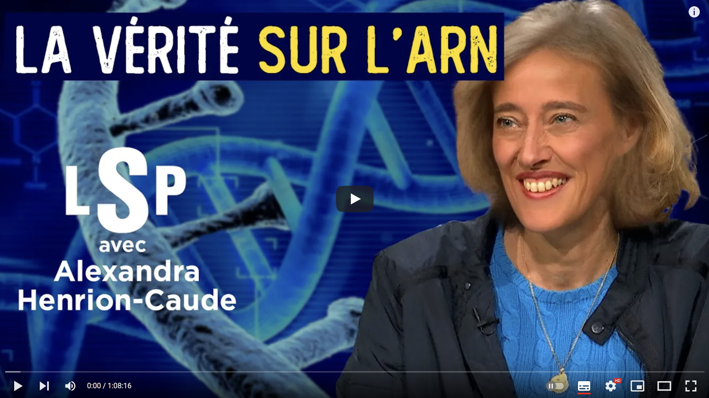 Ce que l’on vous cache sur l’ARN messager : entretien avec le Dr Alexandra Henrion-Caude (VIDÉO)