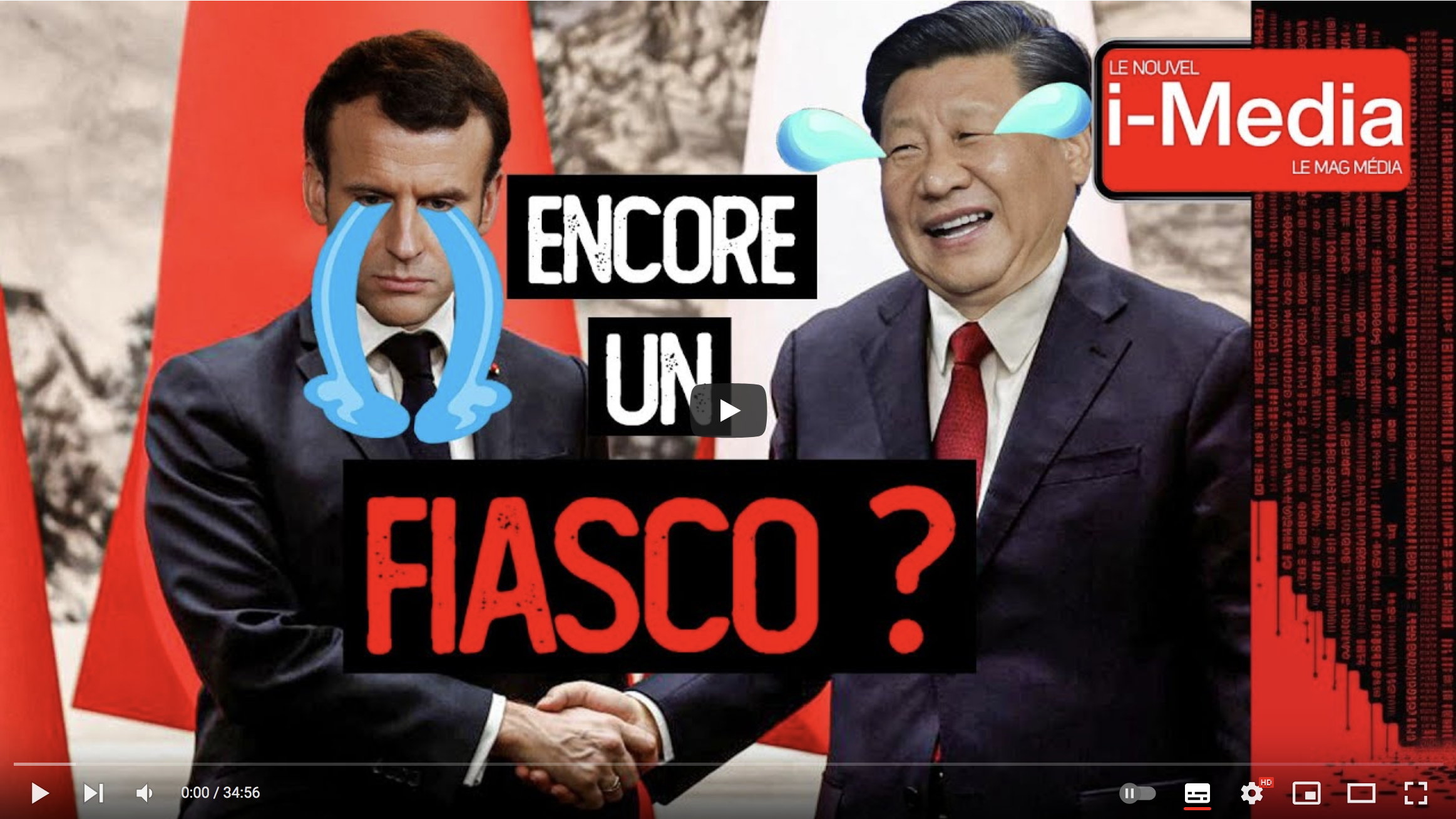 Le Nouvel I-Média : Macron en Chine : l’ère de la disgrâce (VIDÉO)