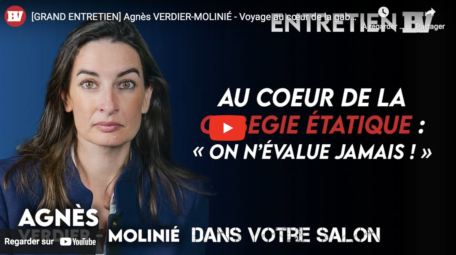 Agnès Verdier-Molinié : Voyage au cœur de la gabegie (ENTRETIEN)