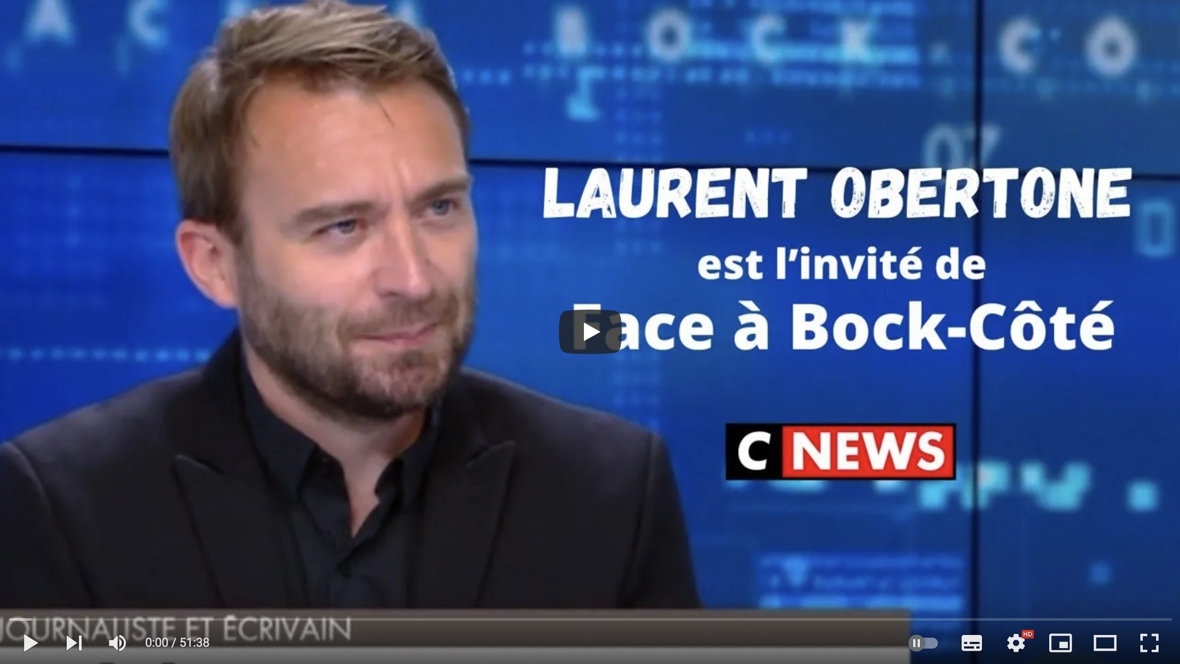 Émeutes en France : Laurent Obertone est l’invité de Face à Bock-Côté (VIDÉO)
