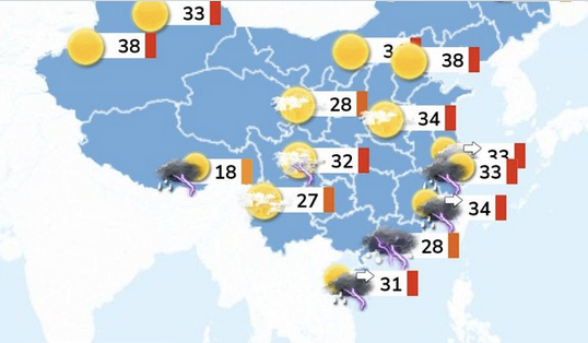 Quand BFMTV tente d’affoler les gens en désinformant sur les températures en Chine, en Italie et en Espagne, allant jusqu’à ajouter 10° au dessus de la réalité !
