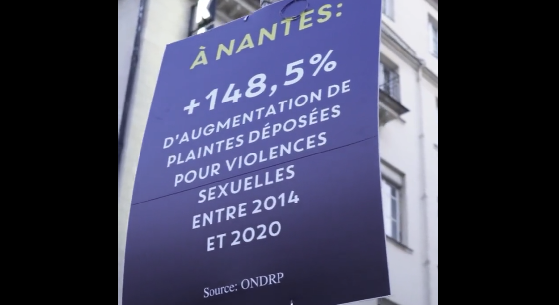 Nemesis lance une campagne contre l’insécurité provoquées par les immigrés à Nantes (VIDÉO)