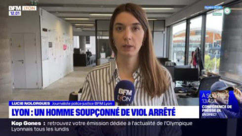 La journaliste Lucie Nolorgues tente de cacher aux téléspectateurs de BFM Lyon que le violeur de la jeune Coréenne de Lyon est un immigré guinéen