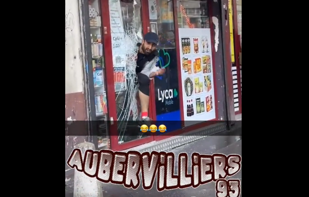 Aubervilliers (Seine-Saint-Denis) : le cambrioleur maghrébin se retrouve enfermé dans le tabac qu’il dévalise (VIDÉO)
